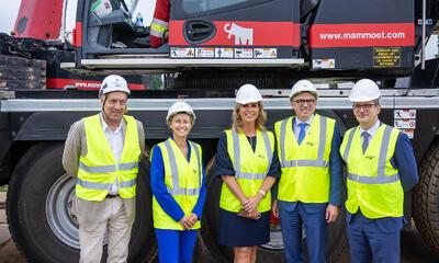 Inge Brocken met Annick De Ridder en Matthias Diependaele