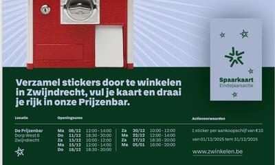 Eindejaarsactie Zwinkelen - draai je rijk