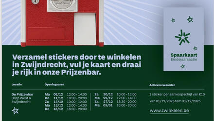 Eindejaarsactie Zwinkelen - draai je rijk